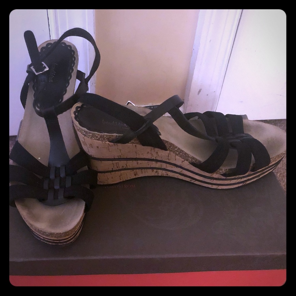 Boutique by Nordstrom strappy wedges